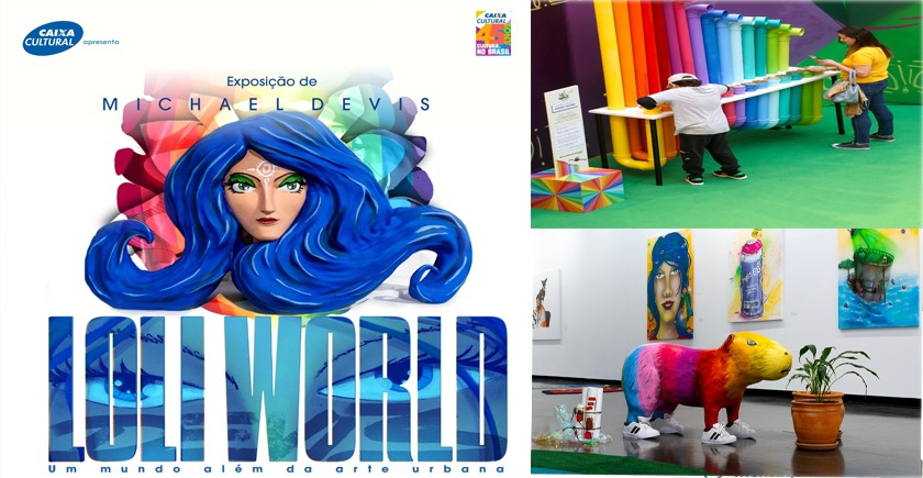 Acessível: Exposição 'Loli World' na Caixa Cultural São Paulo/SP