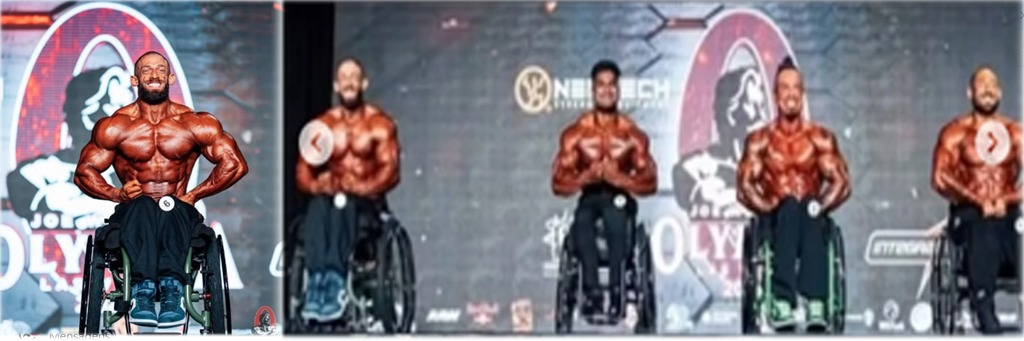 Mr. Olympia Wheelchair: brasileiro fica entre os melhores do mundo