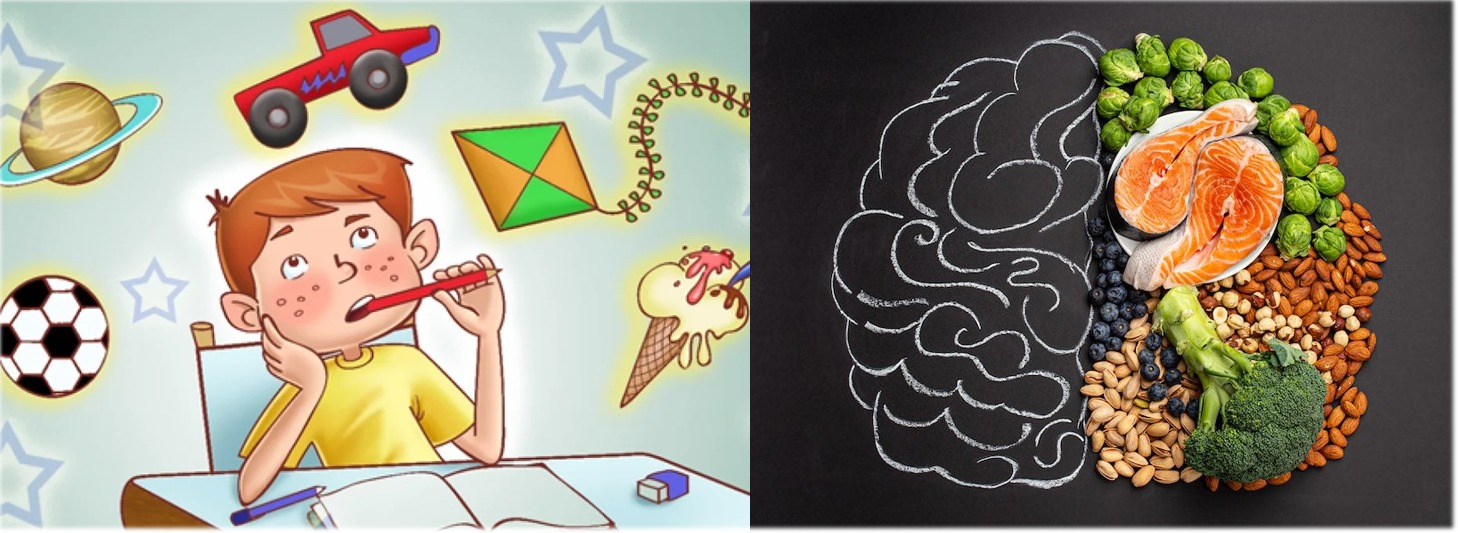 Sem aditivos artificiais na alimentação de crianças com TDAH