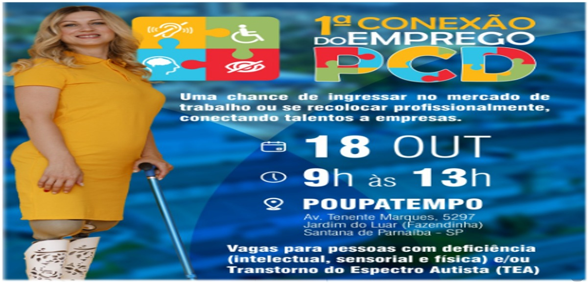 1ª Conexão do emprego PCD em Santana de Parnaíba/SP