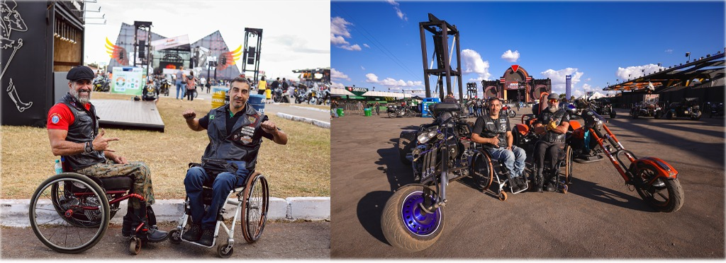 Inclusão sobre três rodas no Capital Moto Week