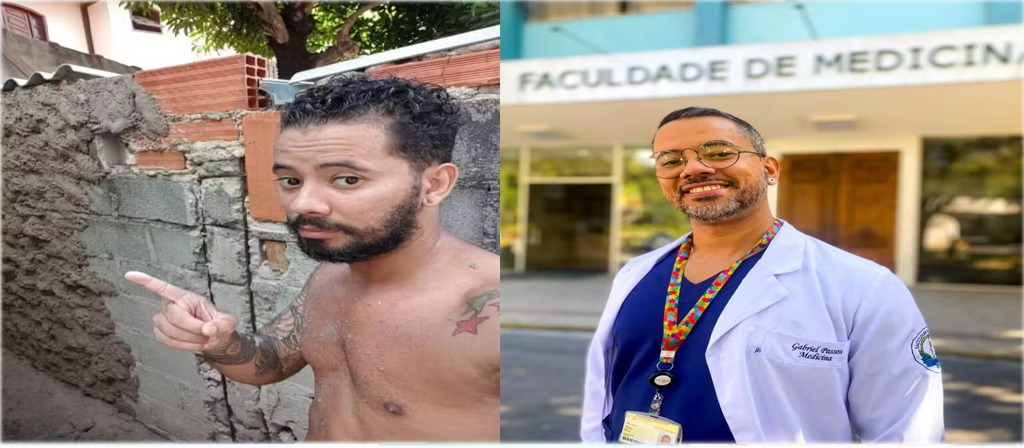 Ex-ajudante de pedreiro, autista, aprovado em 4 faculdades de Medicina
