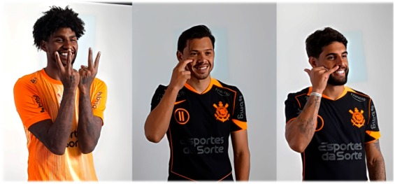 Corinthians é o primeiro clube a batizar seus jogadores em libras