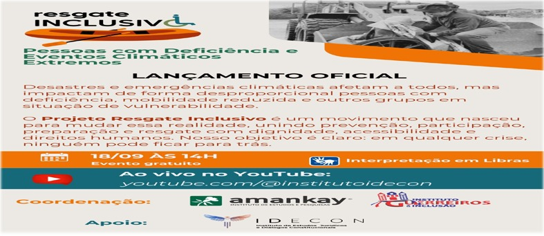 Resgate Inclusivo: PCD e eventos climáticos extremos
