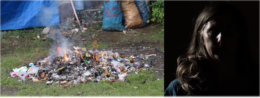 Mulher com deficiência visual é espancada por vizinho por queimar lixo