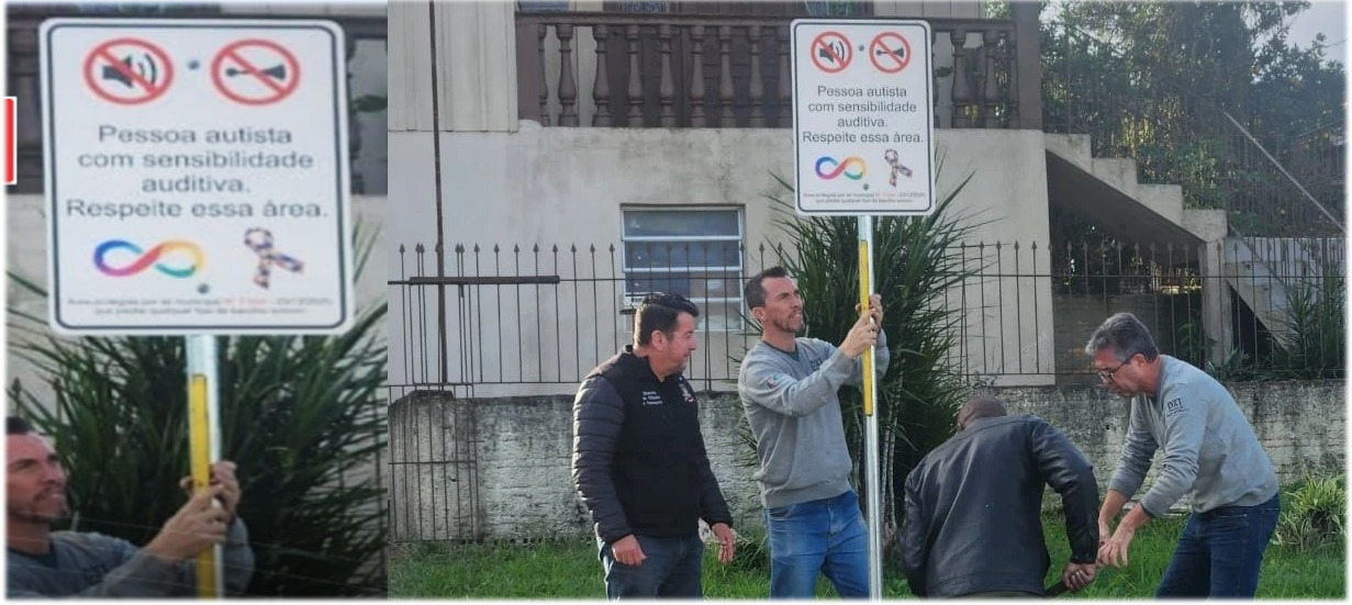 Criciúma/SC: Placas de “Ambiente Silencioso” para autistas