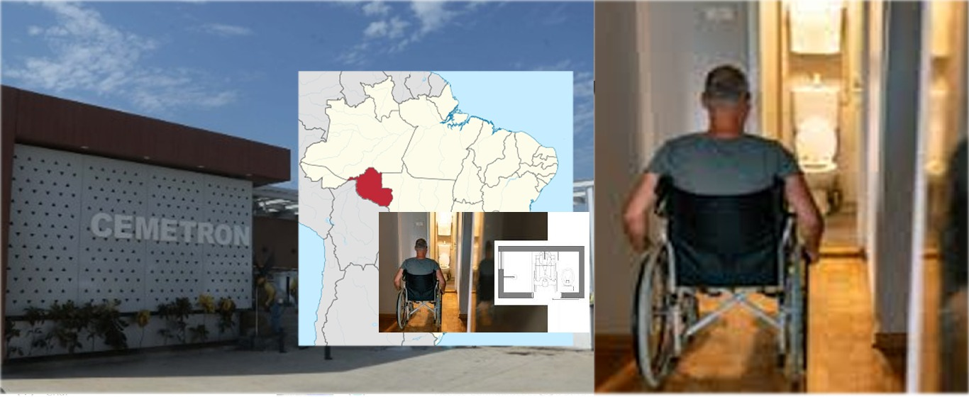 Rondônia: cadeirante obrigado a rastejar em hospital público